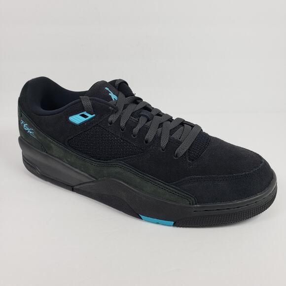 Nike Air Jordan Flight Court Mens Size 12 Black Gamma Blue Anthracite Shoes main image 5